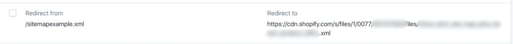 shopify redirect confirmation screen